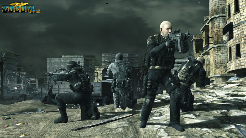 Illustration for article titled SOCOM Confrontation Screens, Art & More